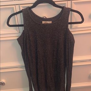 Hollister shoulder-cut out shirt